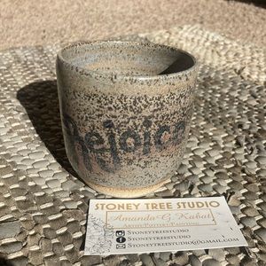 NEW Handmade mug. Dishwasher safe. Made in Wisconsin USA.  From mud to mug. 💕